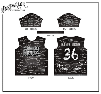 Cornhole Nerds ChalkBoard Jersey(s)