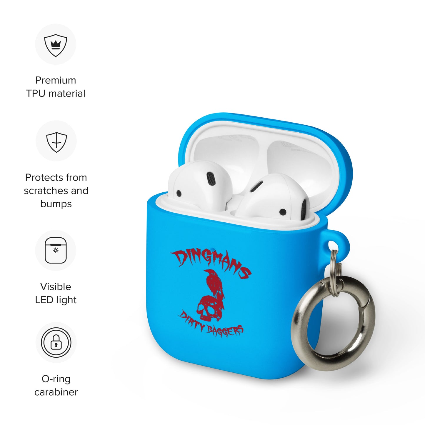 Dingmans Dirty Baggers Rubber Case for AirPods®