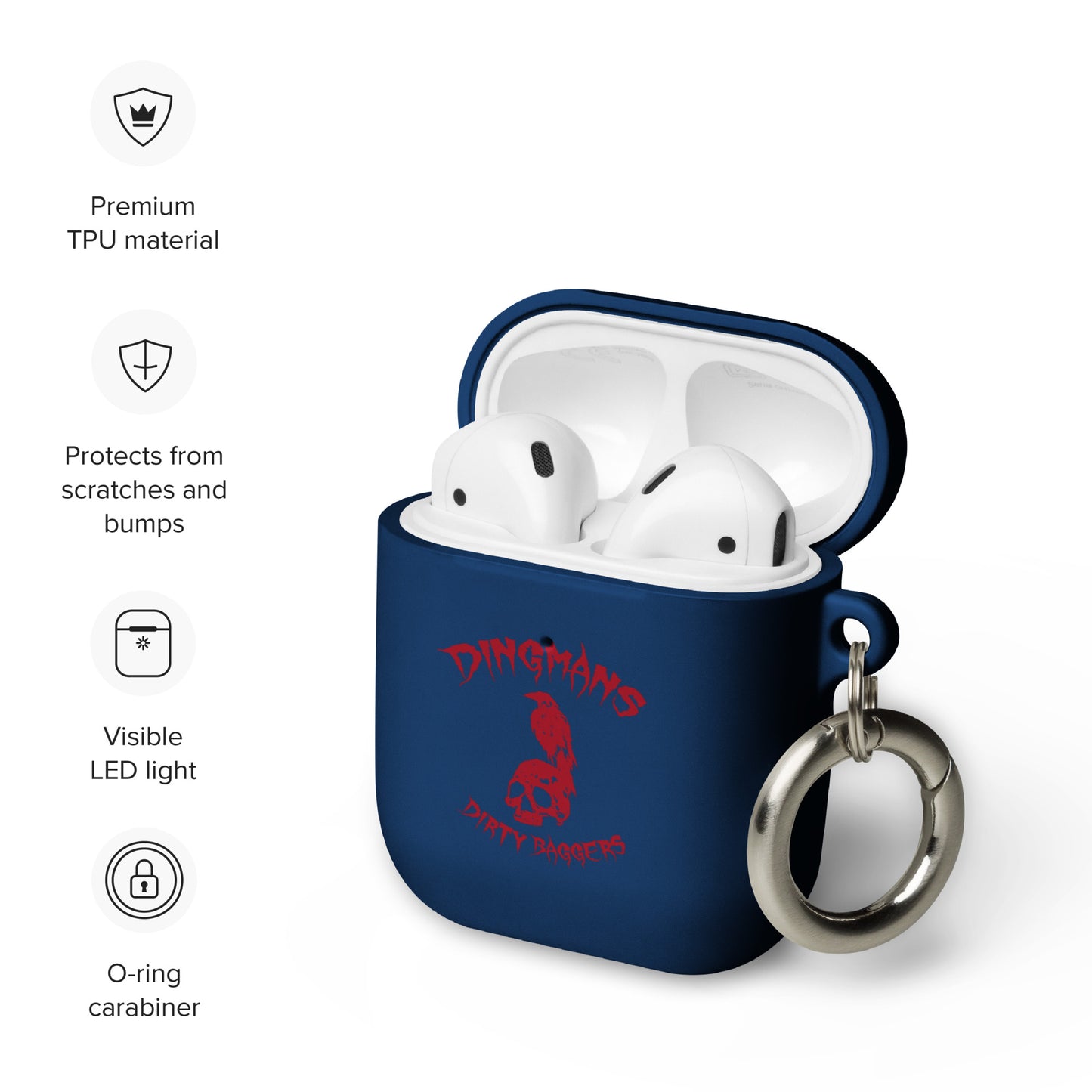 Dingmans Dirty Baggers Rubber Case for AirPods®