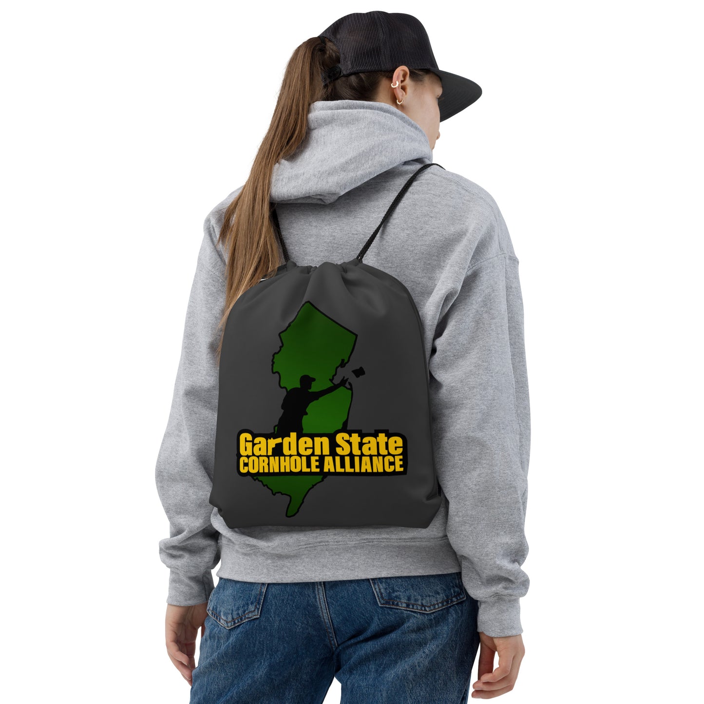 Garden State Cornhole Alliance Drawstring bag