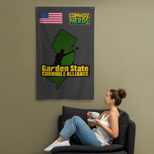 Garden State Cornhole Alliance Flag