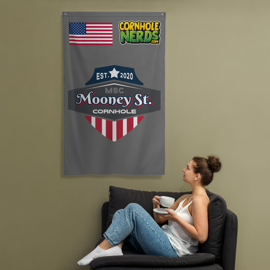 Mooney St. Cornhole Flag