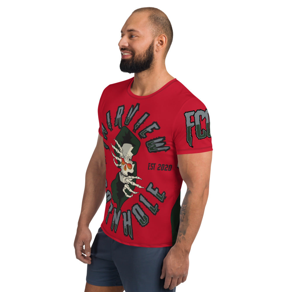 FCO(Red) Men's Athletic T-shirt