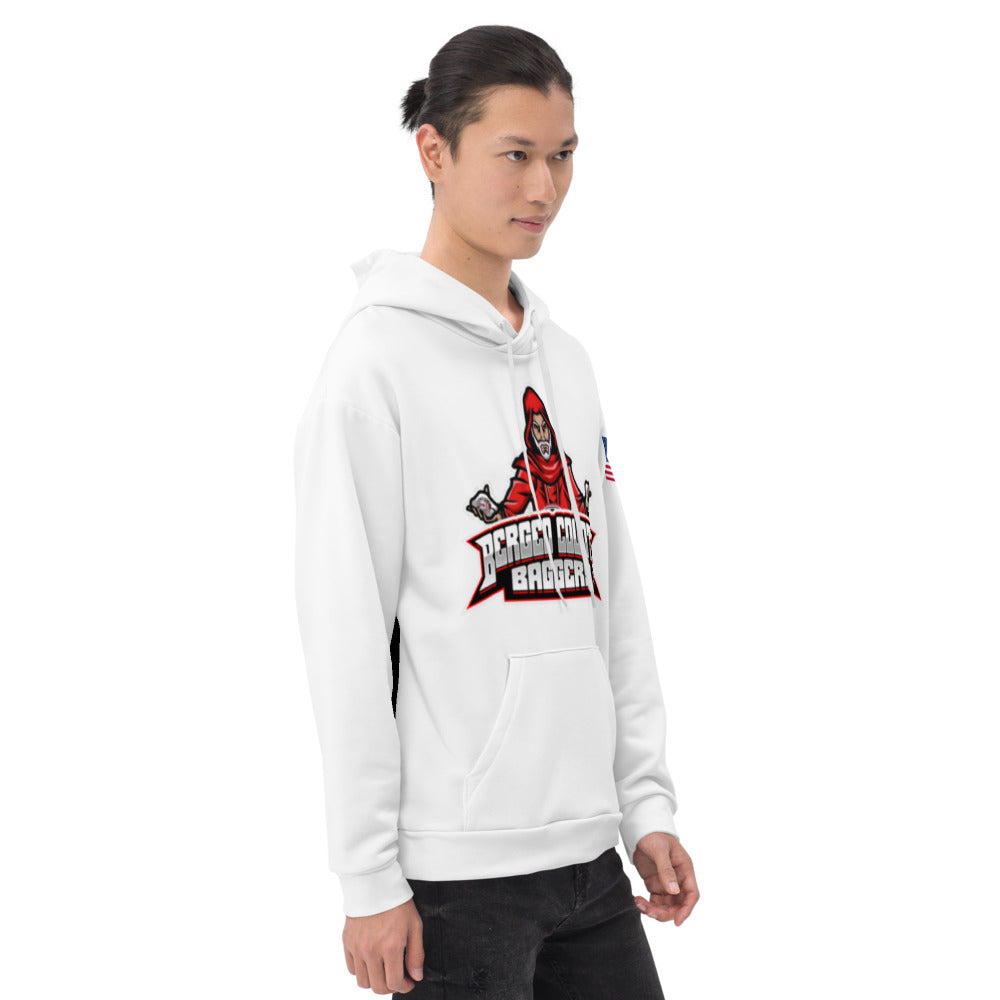 Bergen County Baggers(white) Unisex Hoodie