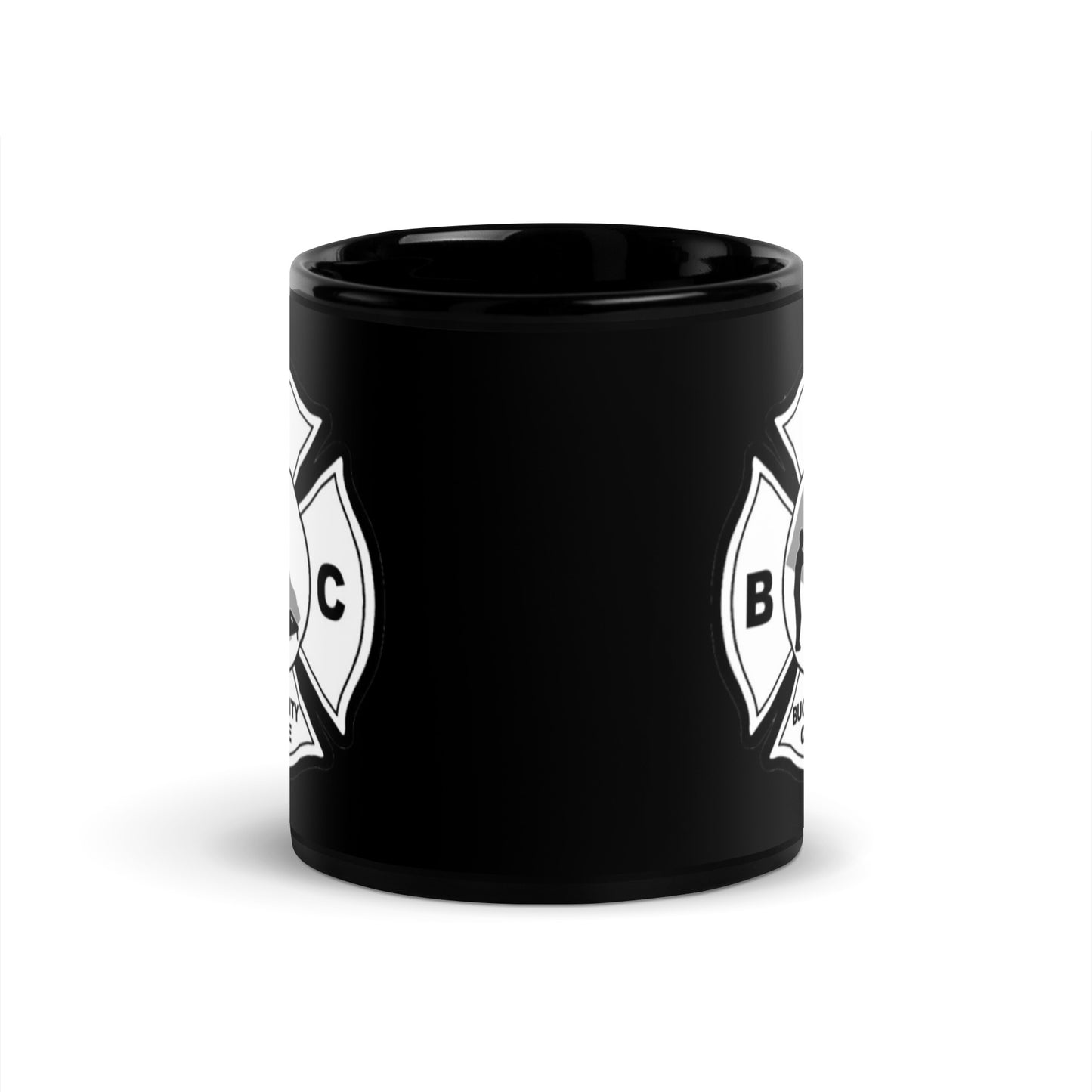 BCC Black Glossy Mug