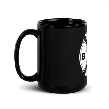 BCC Black Glossy Mug