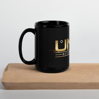 Unity Beyond Cornhole Black Glossy Mug