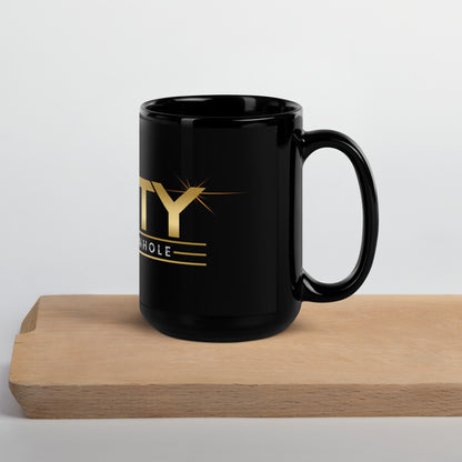 Unity Beyond Cornhole Black Glossy Mug