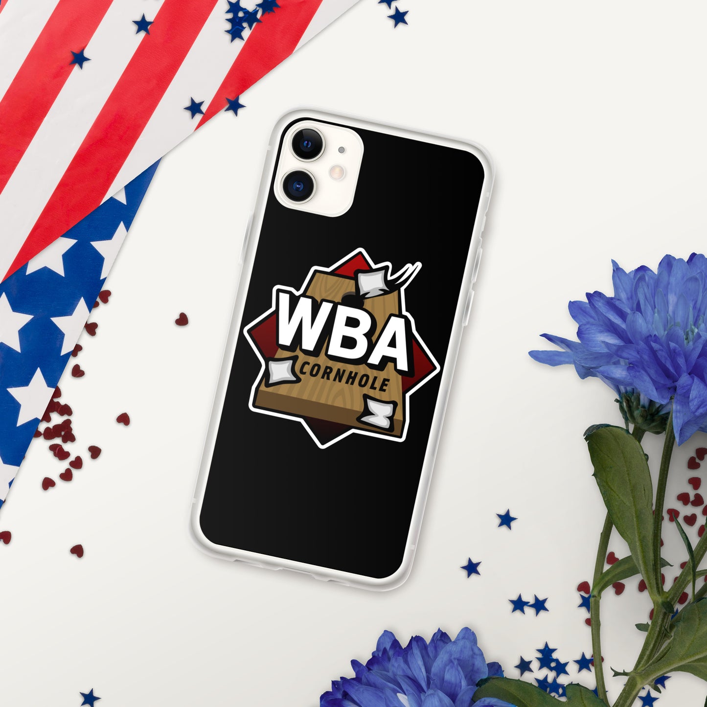 WBA Cornhole Clear Case for iPhone®