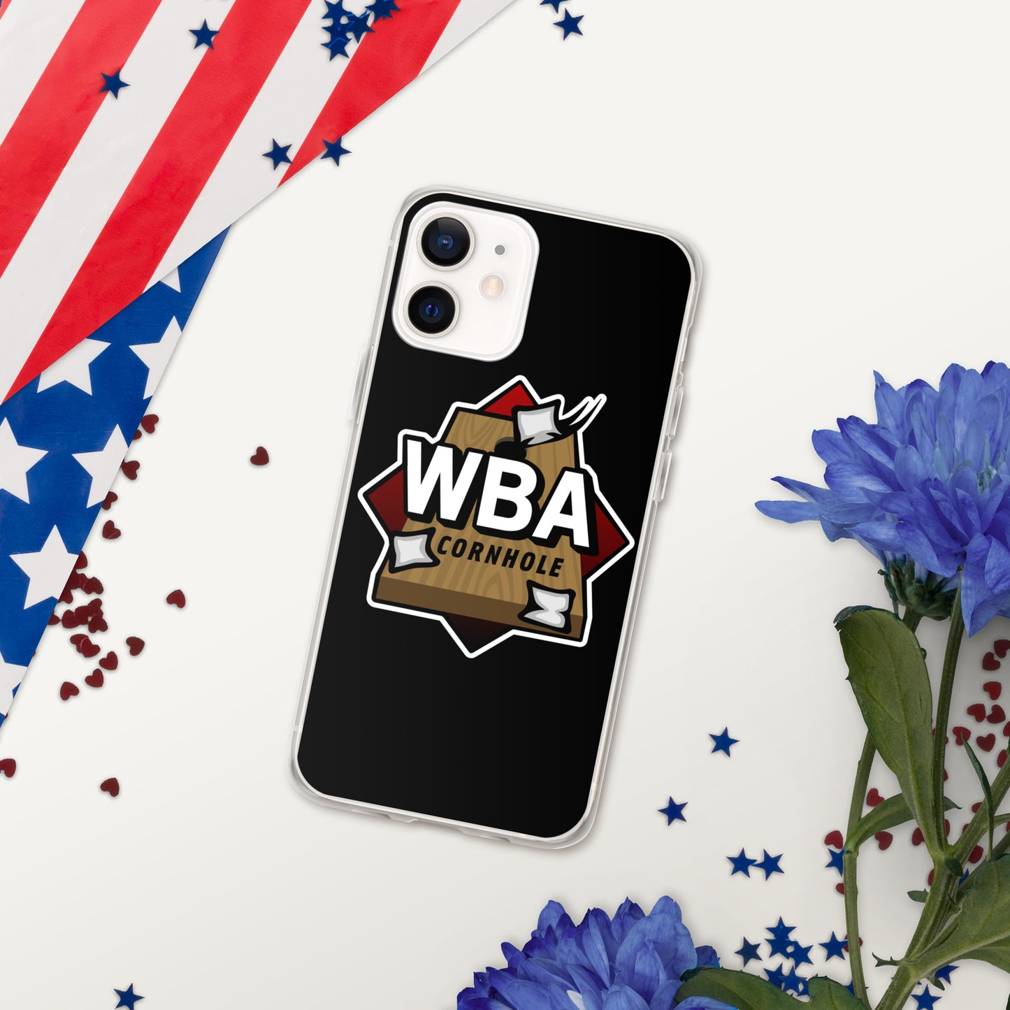 WBA Cornhole Clear Case for iPhone®