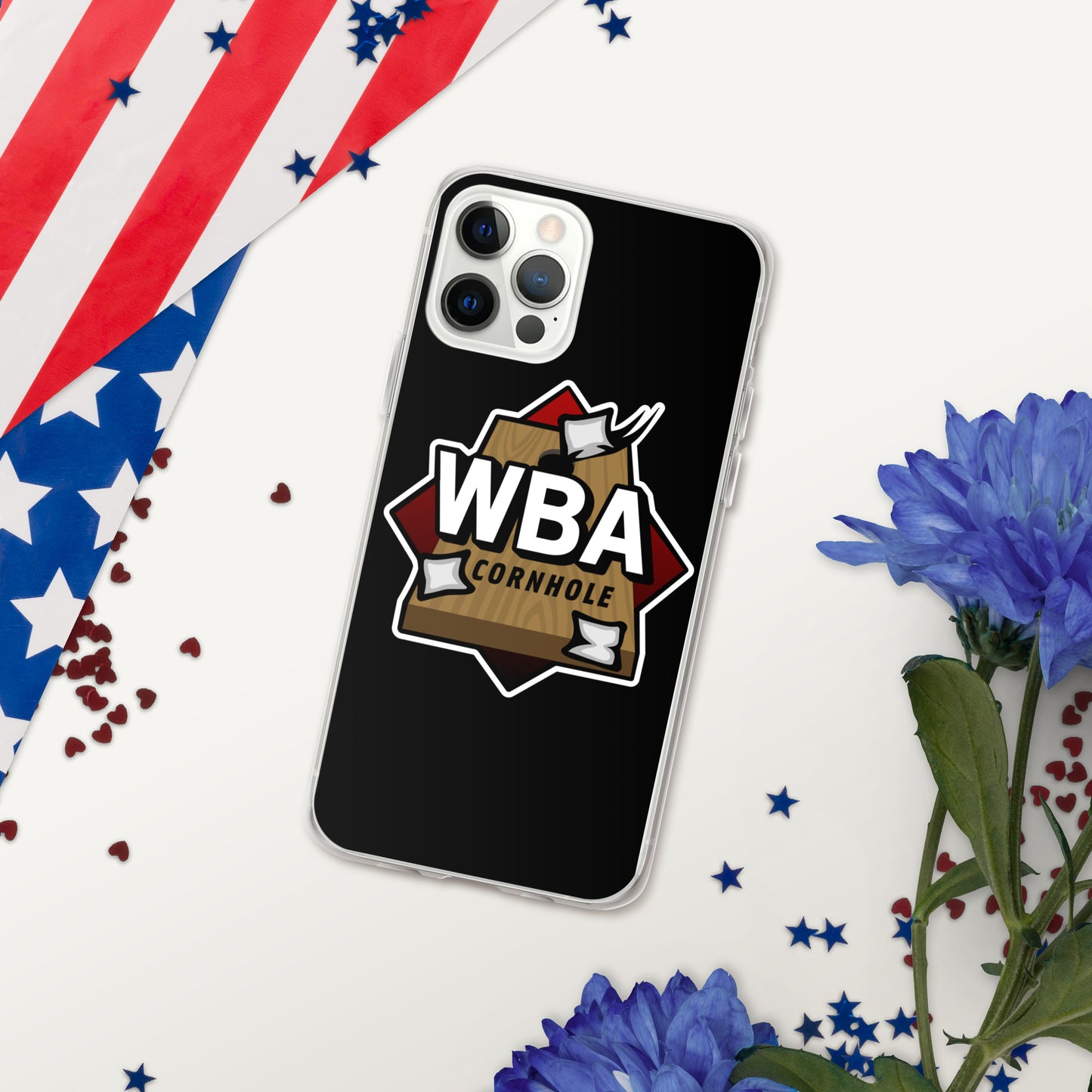 WBA Cornhole Clear Case for iPhone®