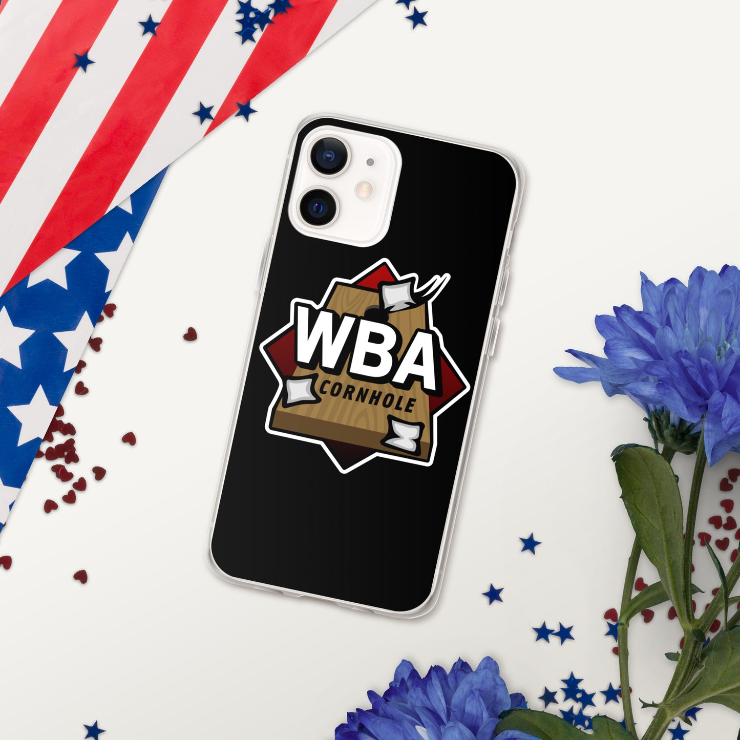 WBA Cornhole Clear Case for iPhone®