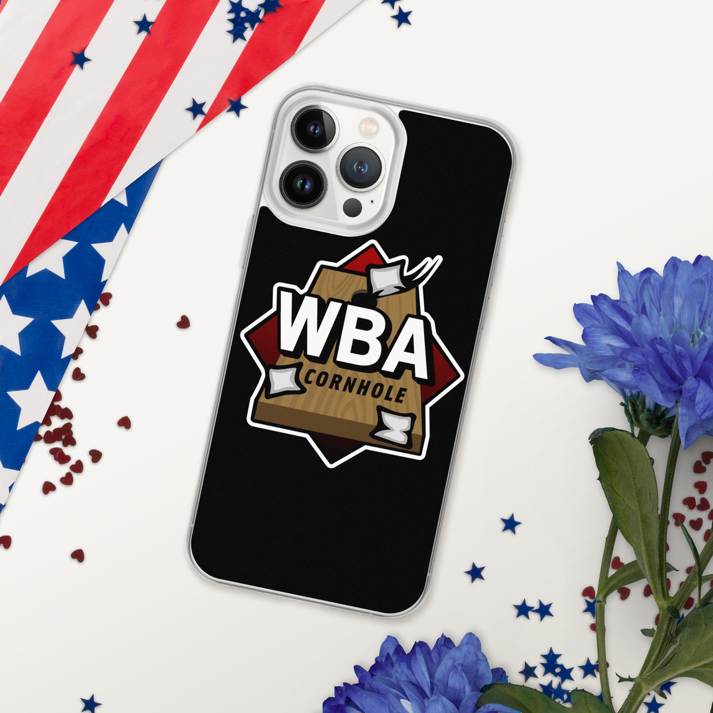 WBA Cornhole Clear Case for iPhone®