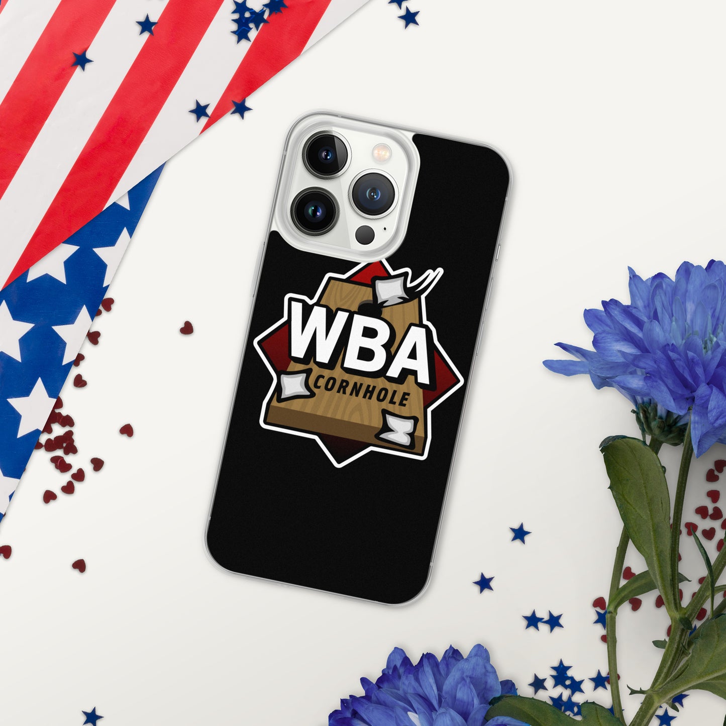 WBA Cornhole Clear Case for iPhone®