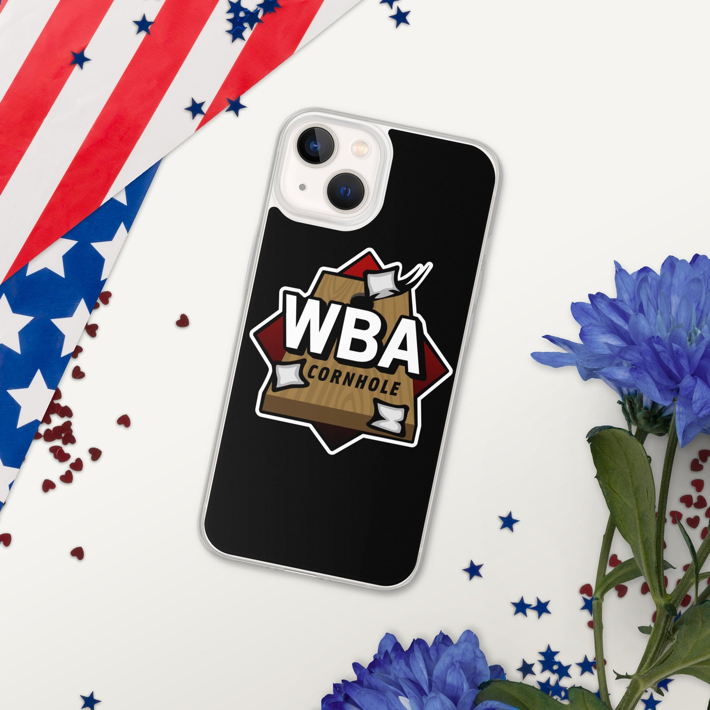 WBA Cornhole Clear Case for iPhone®