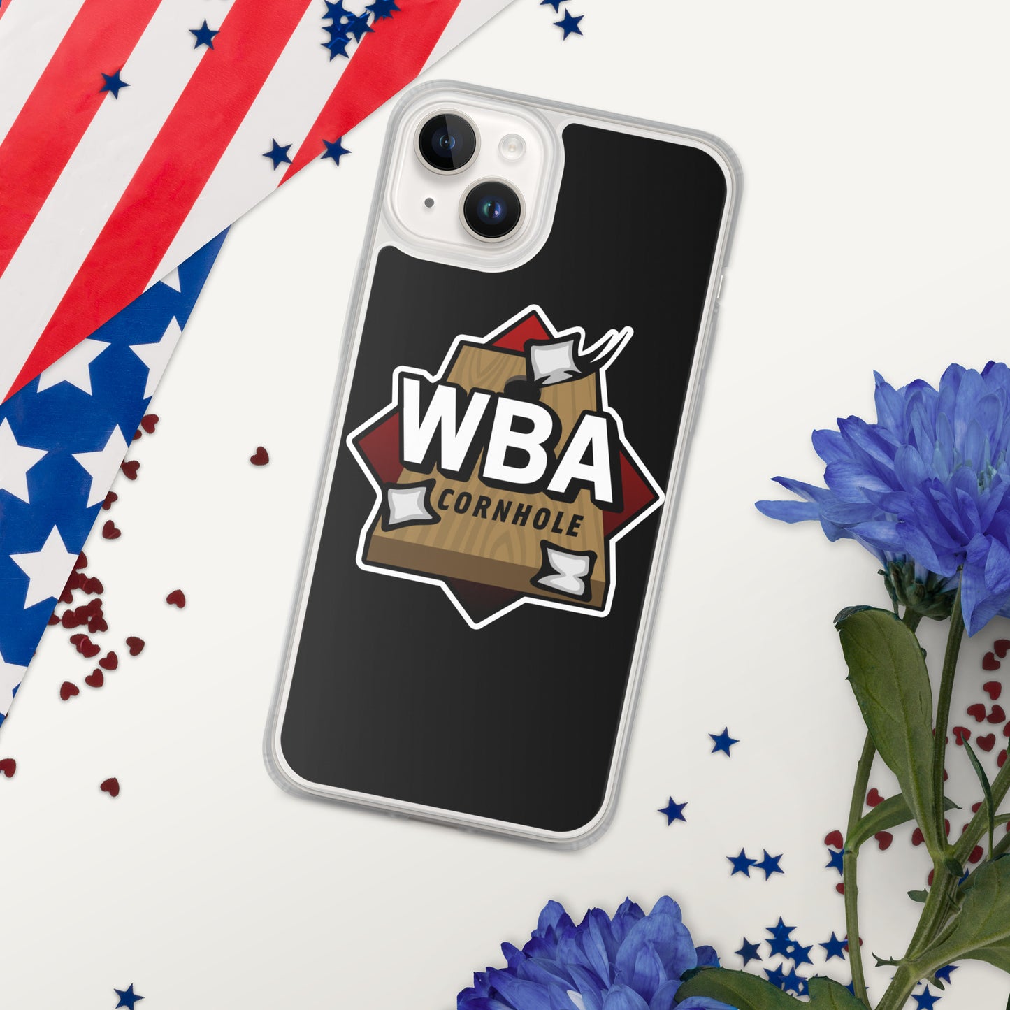 WBA Cornhole Clear Case for iPhone®