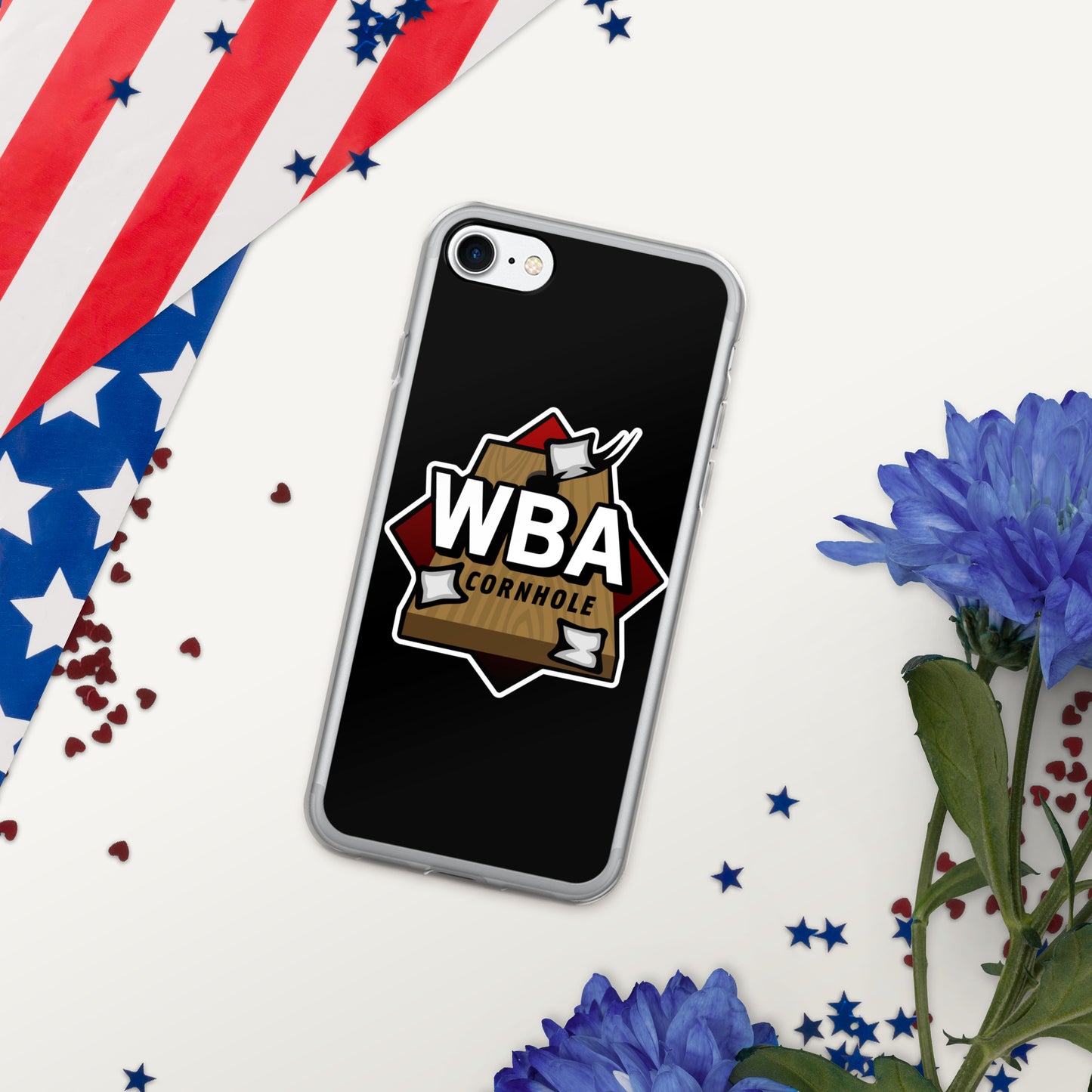 WBA Cornhole Clear Case for iPhone®