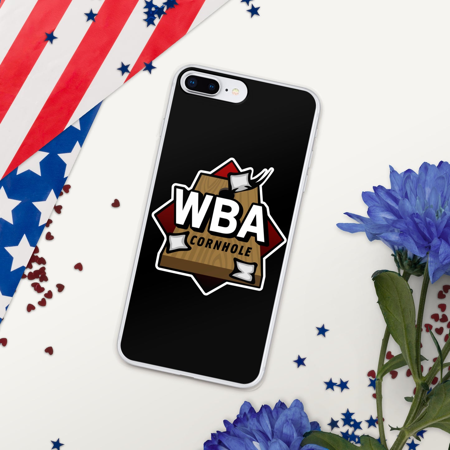 WBA Cornhole Clear Case for iPhone®