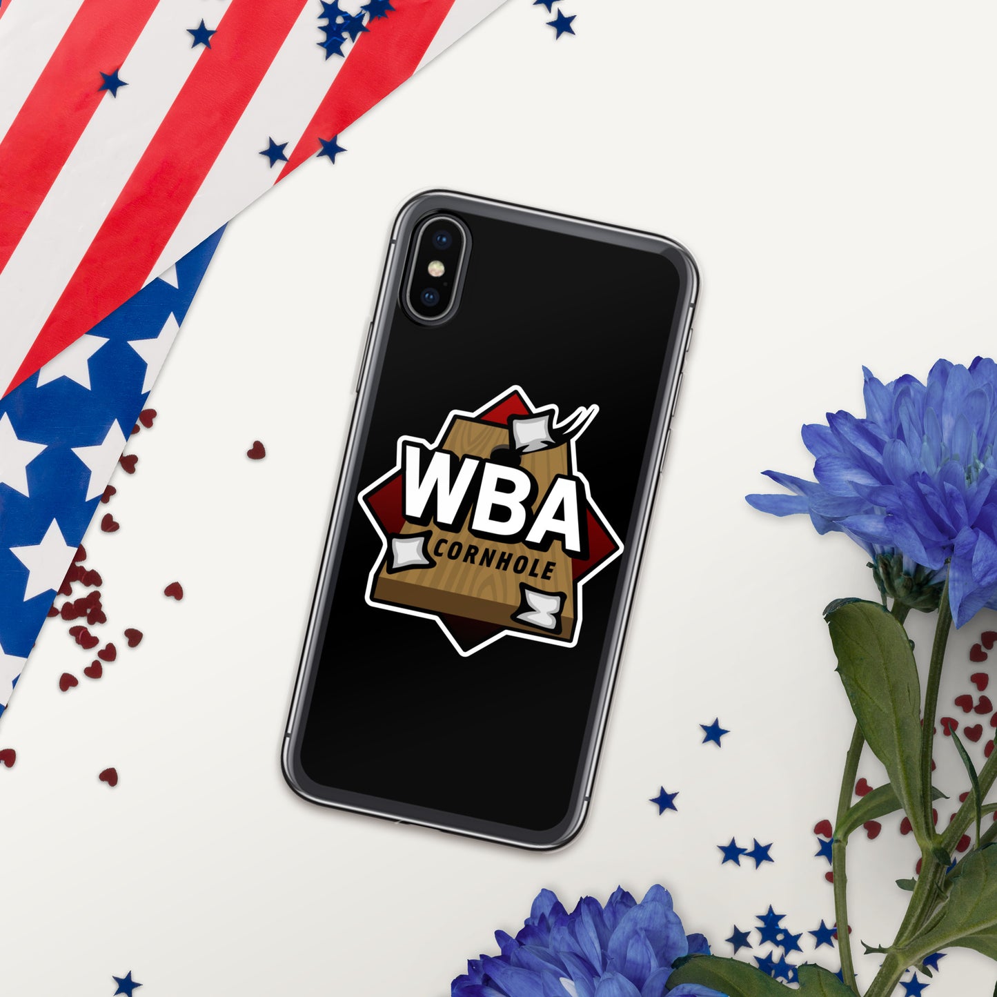 WBA Cornhole Clear Case for iPhone®