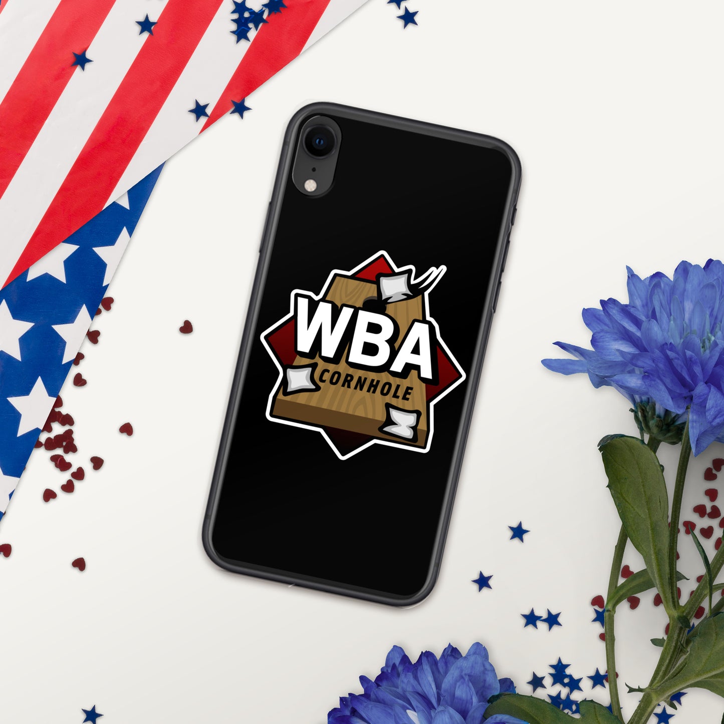 WBA Cornhole Clear Case for iPhone®