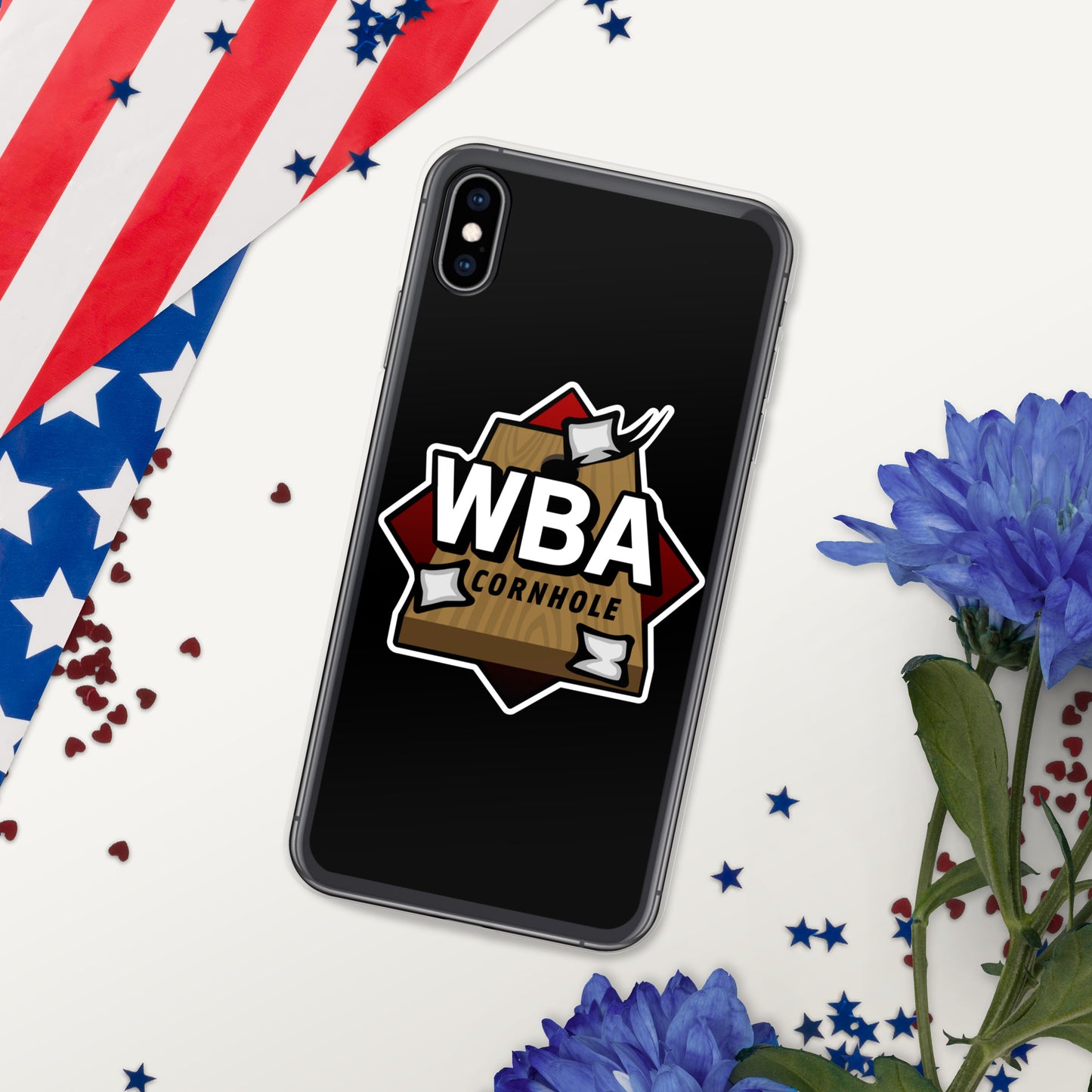 WBA Cornhole Clear Case for iPhone®