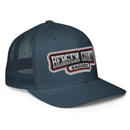 Bergen County Baggers flex fit mesh backed hat