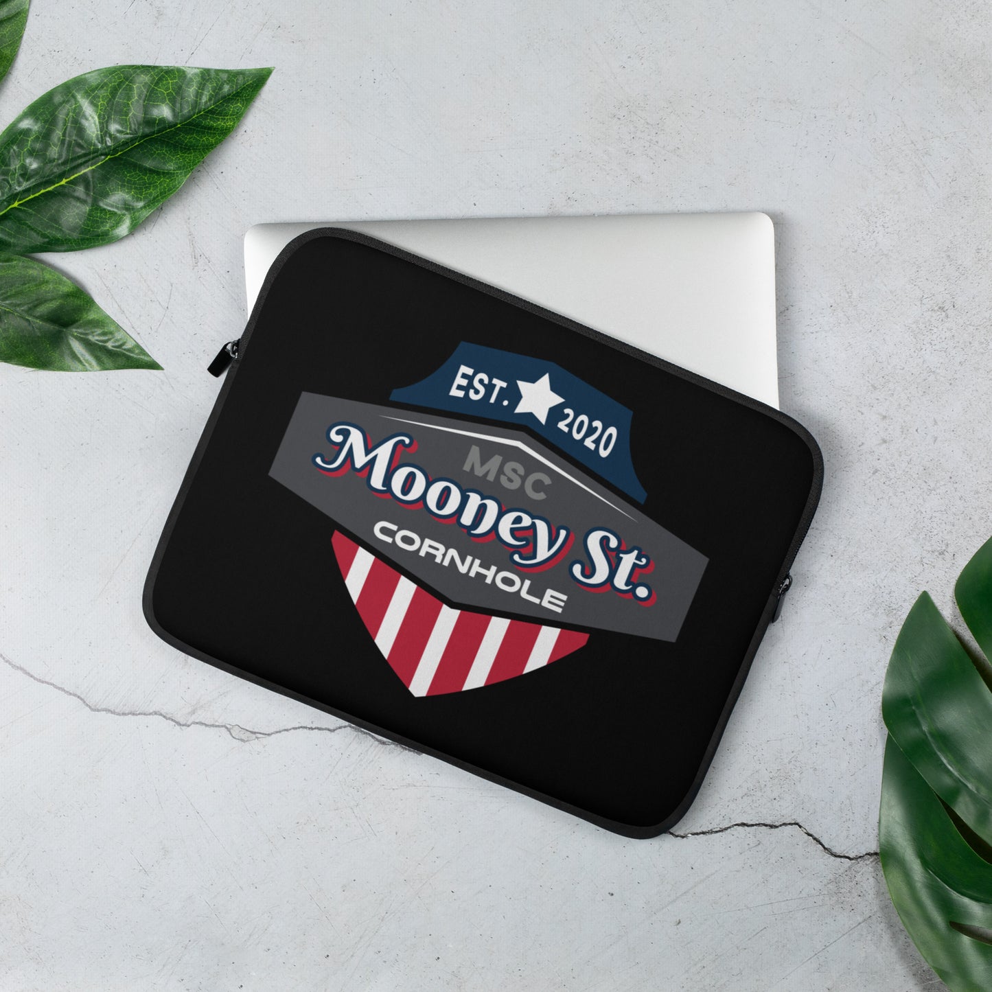 Mooney St. Cornhole Laptop Sleeve