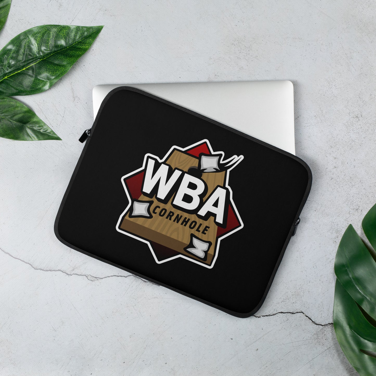 WBA Cornhole Laptop Sleeve