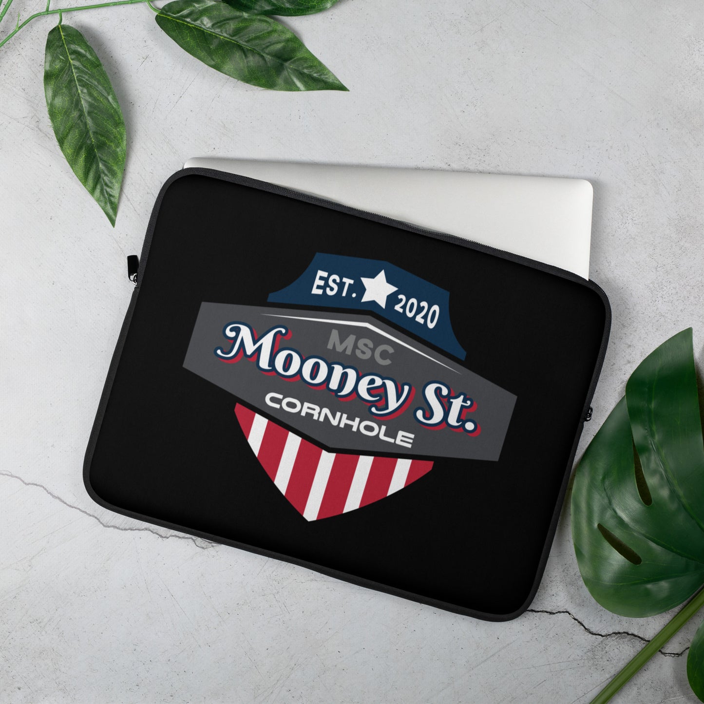 Mooney St. Cornhole Laptop Sleeve