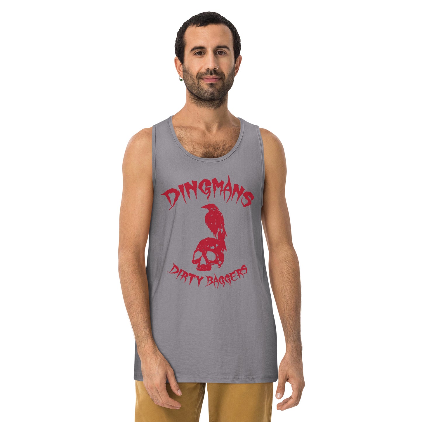 Dingmans Dirty Baggers Men’s premium tank top