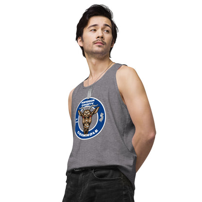 HCC "Brownie" logo Men’s tank top