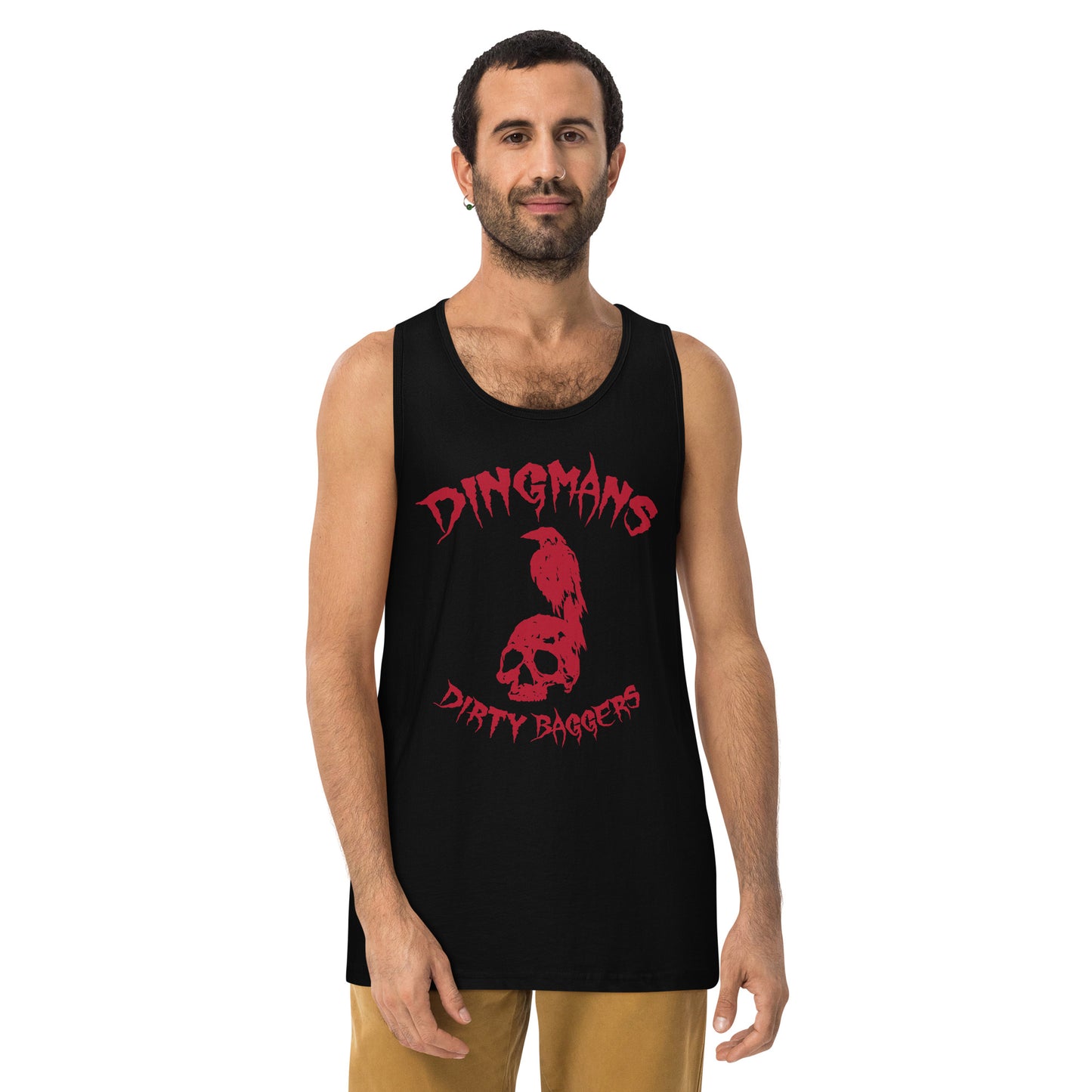 Dingmans Dirty Baggers Men’s premium tank top