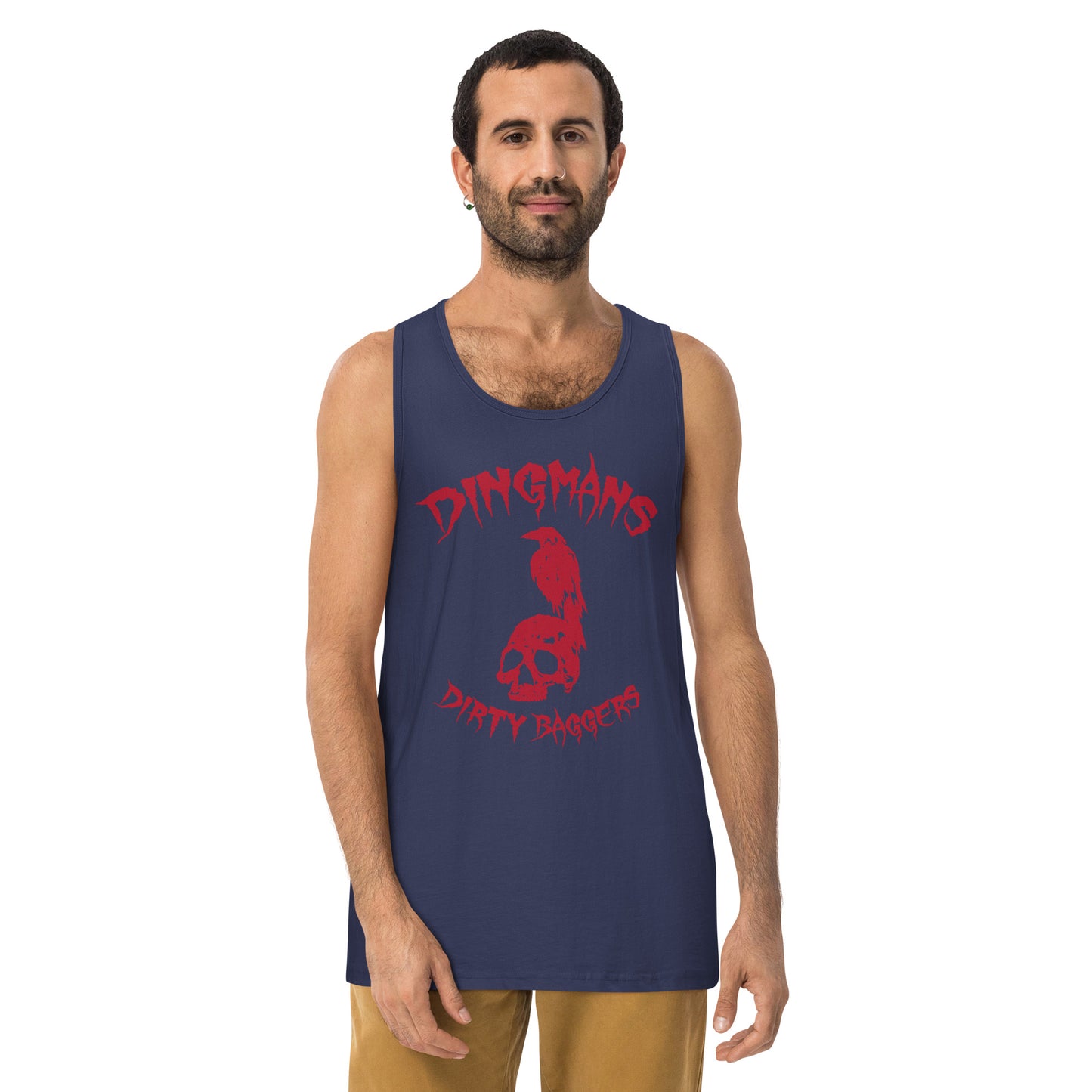 Dingmans Dirty Baggers Men’s premium tank top