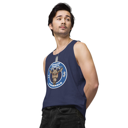 HCC "Brownie" logo Men’s tank top