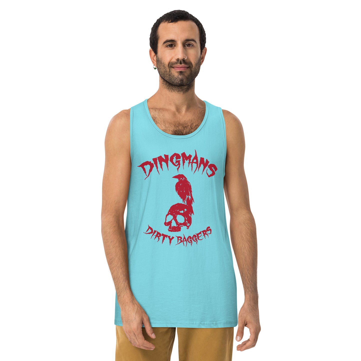 Dingmans Dirty Baggers Men’s premium tank top