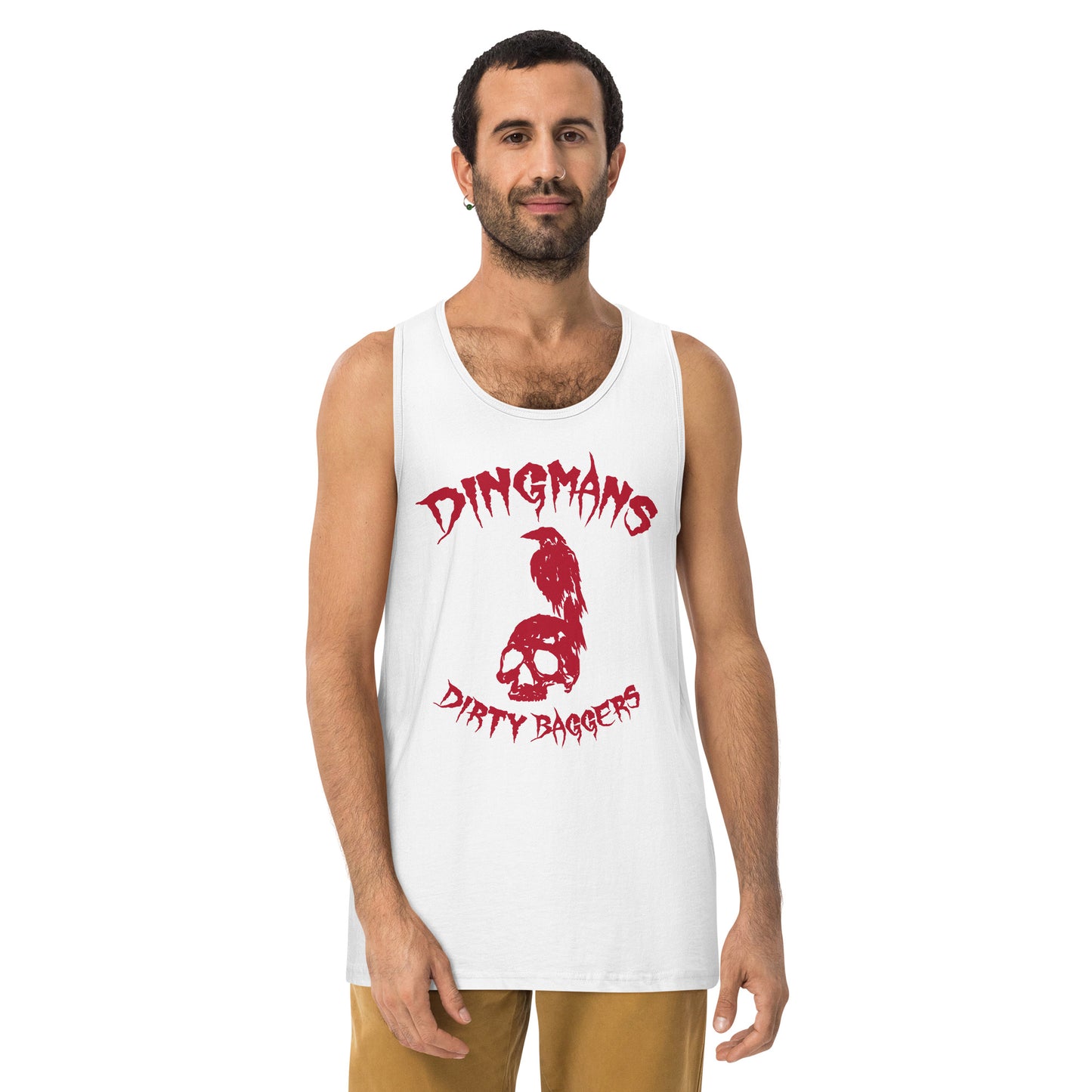 Dingmans Dirty Baggers Men’s premium tank top