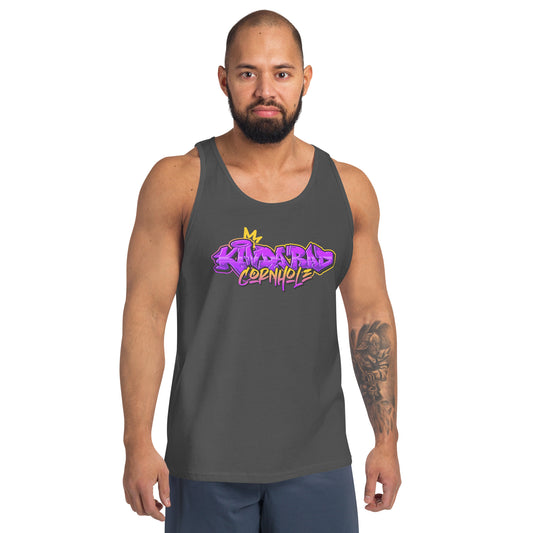 Kinda Rad Cornhole Unisex Tank Top