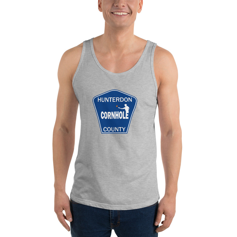 Hunterdon County Cornhole Unisex Tank Top