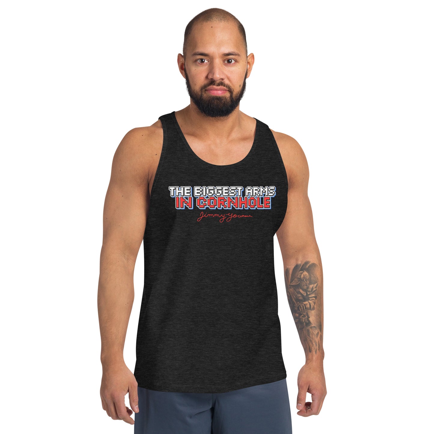 The Biggest Arms in Cornhole Unisex Tank Top