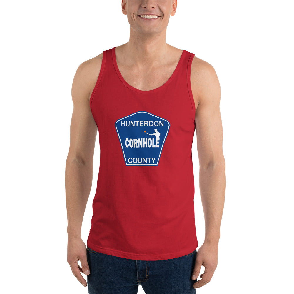 Hunterdon County Cornhole Unisex Tank Top