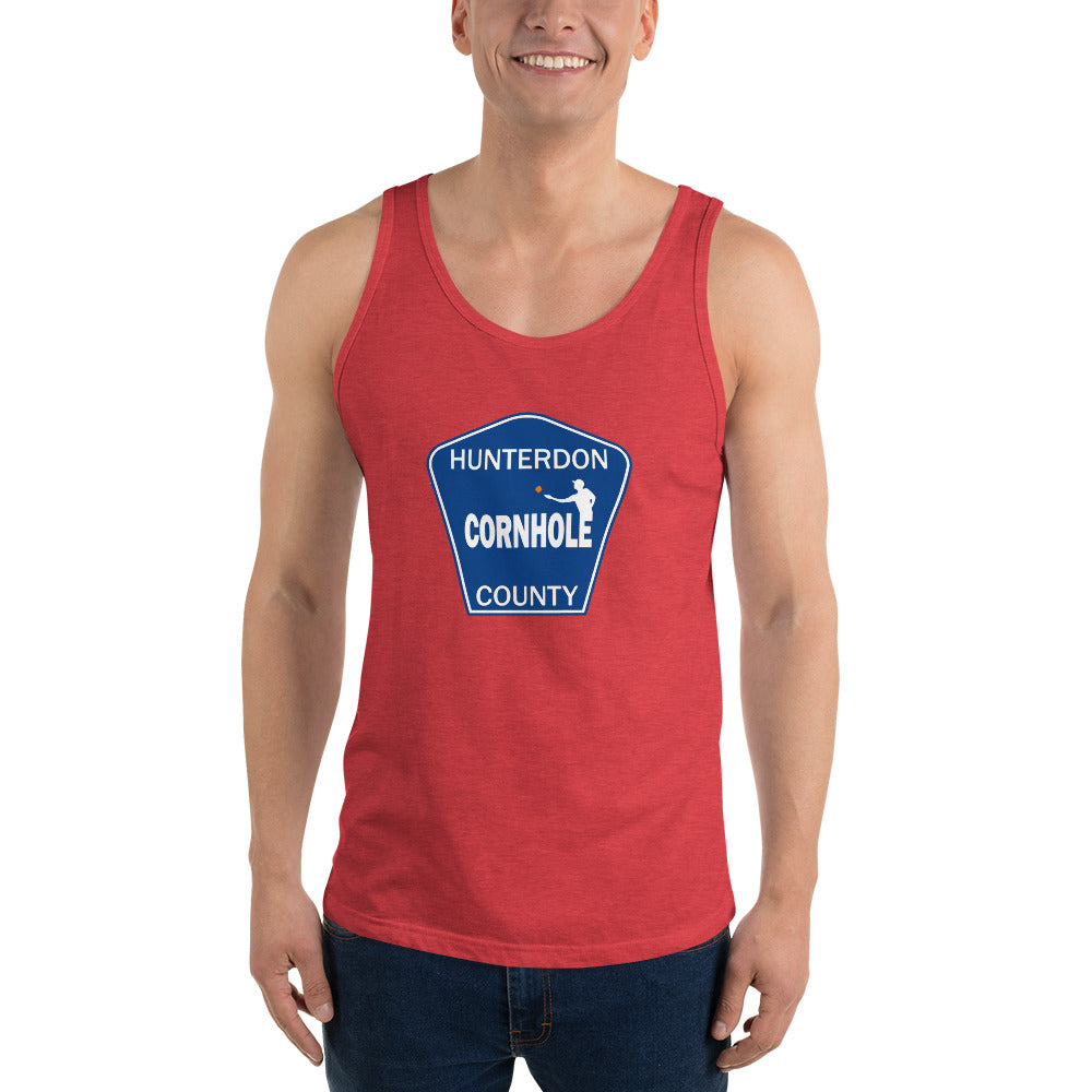 Hunterdon County Cornhole Unisex Tank Top