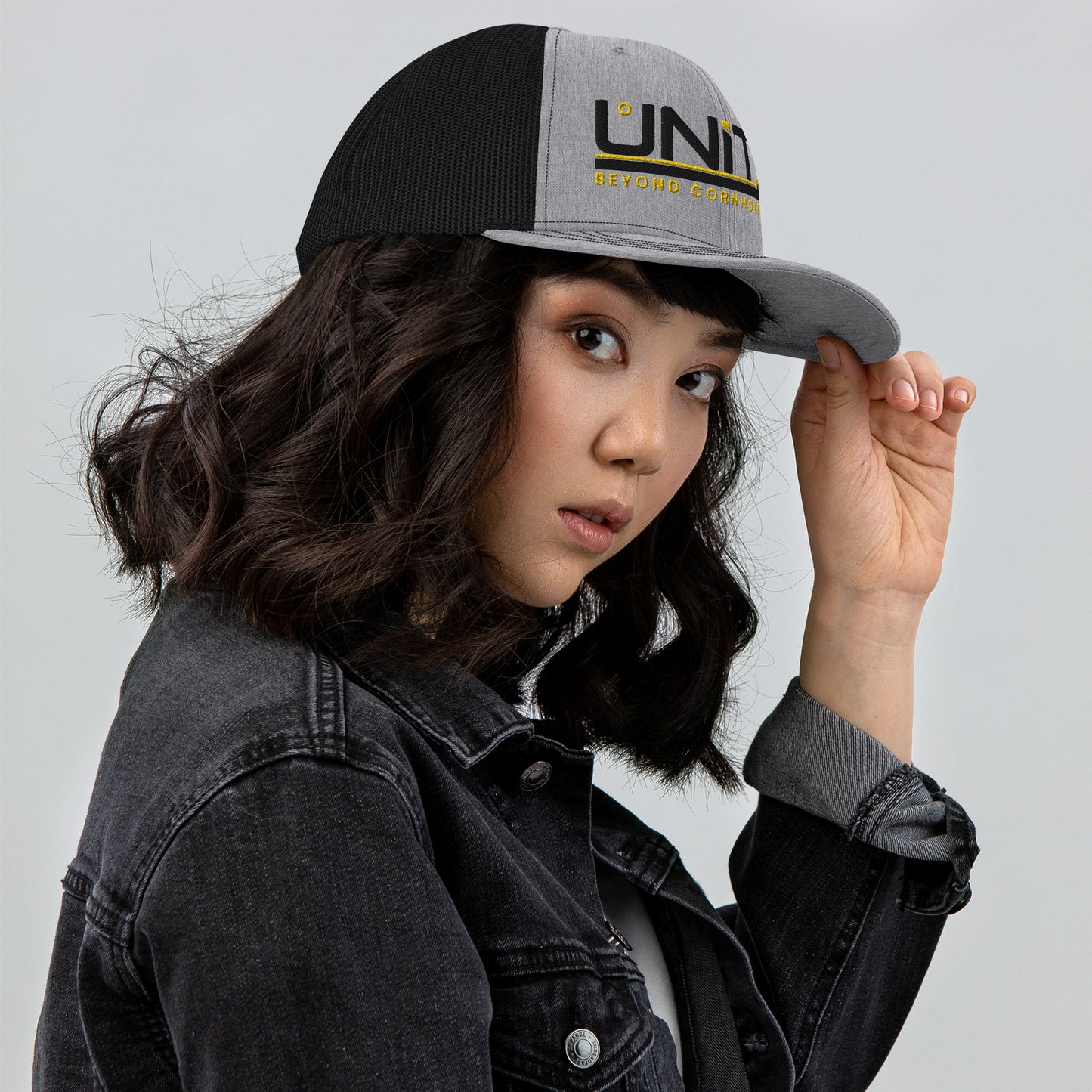 Unity Beyond Cornhole Snapback Trucker Cap Richardson 112