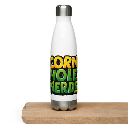CornholeNerds.com Stainless Steel Water Bottle