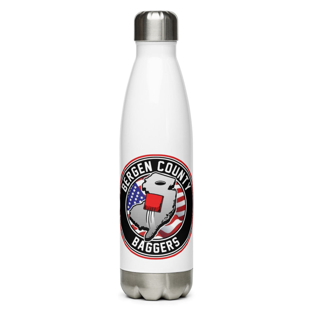 BCB Eat Sleep Cornhole Repeat Stainless Steel Water Bottle