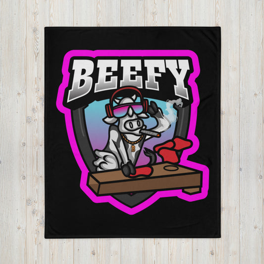 Beefy throw blanket