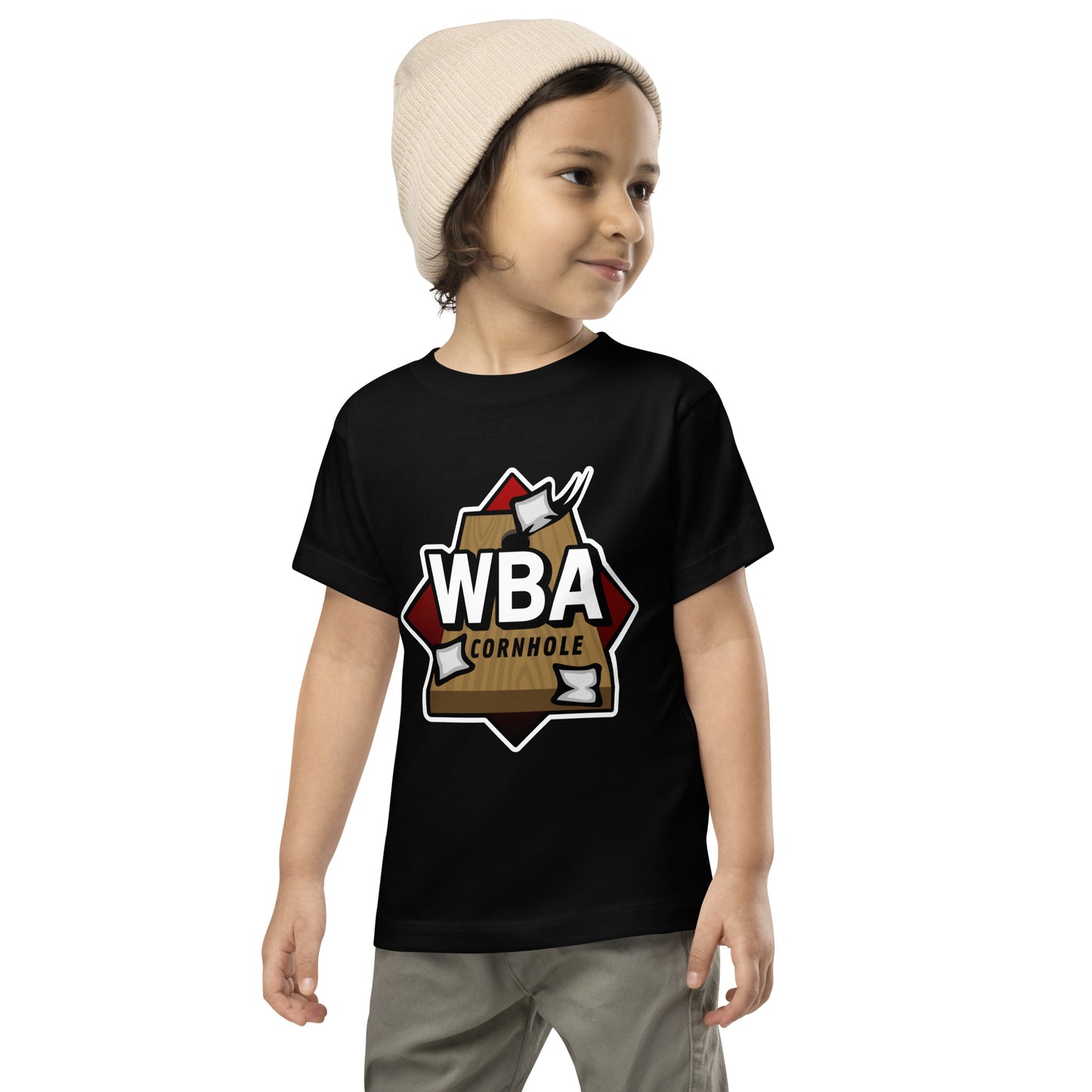 WBA Cornhole Toddler Short Sleeve Tee