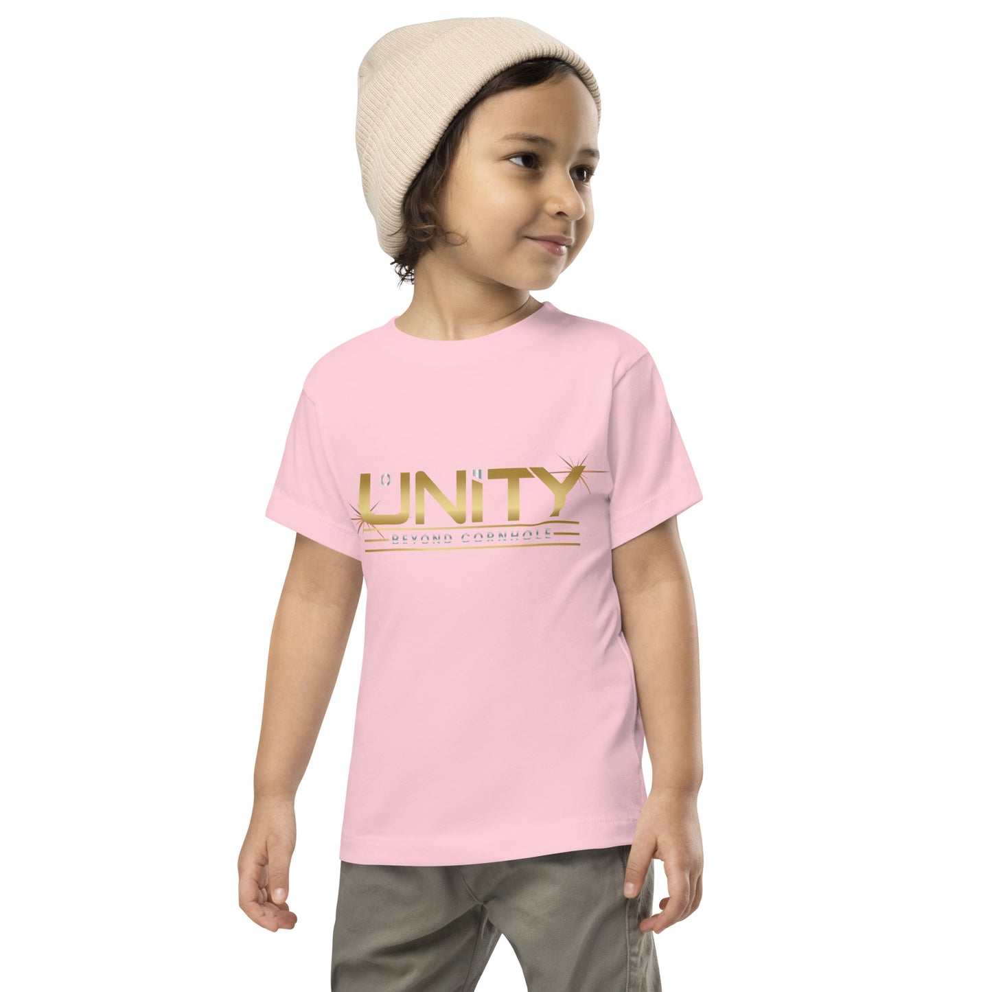 Unity Beyond Cornhole Toddler Short Sleeve Tee