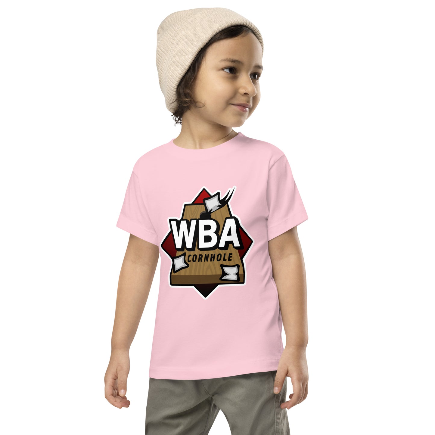 WBA Cornhole Toddler Short Sleeve Tee