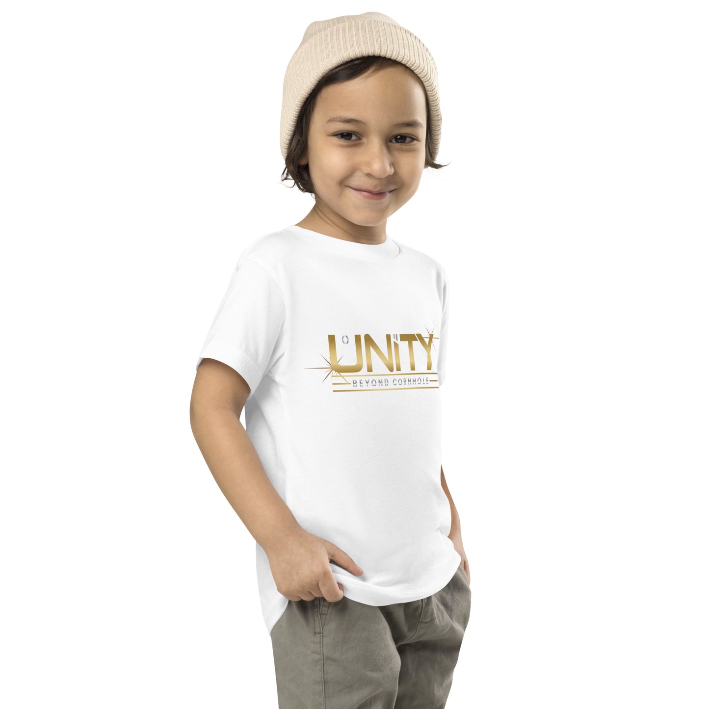 Unity Beyond Cornhole Toddler Short Sleeve Tee