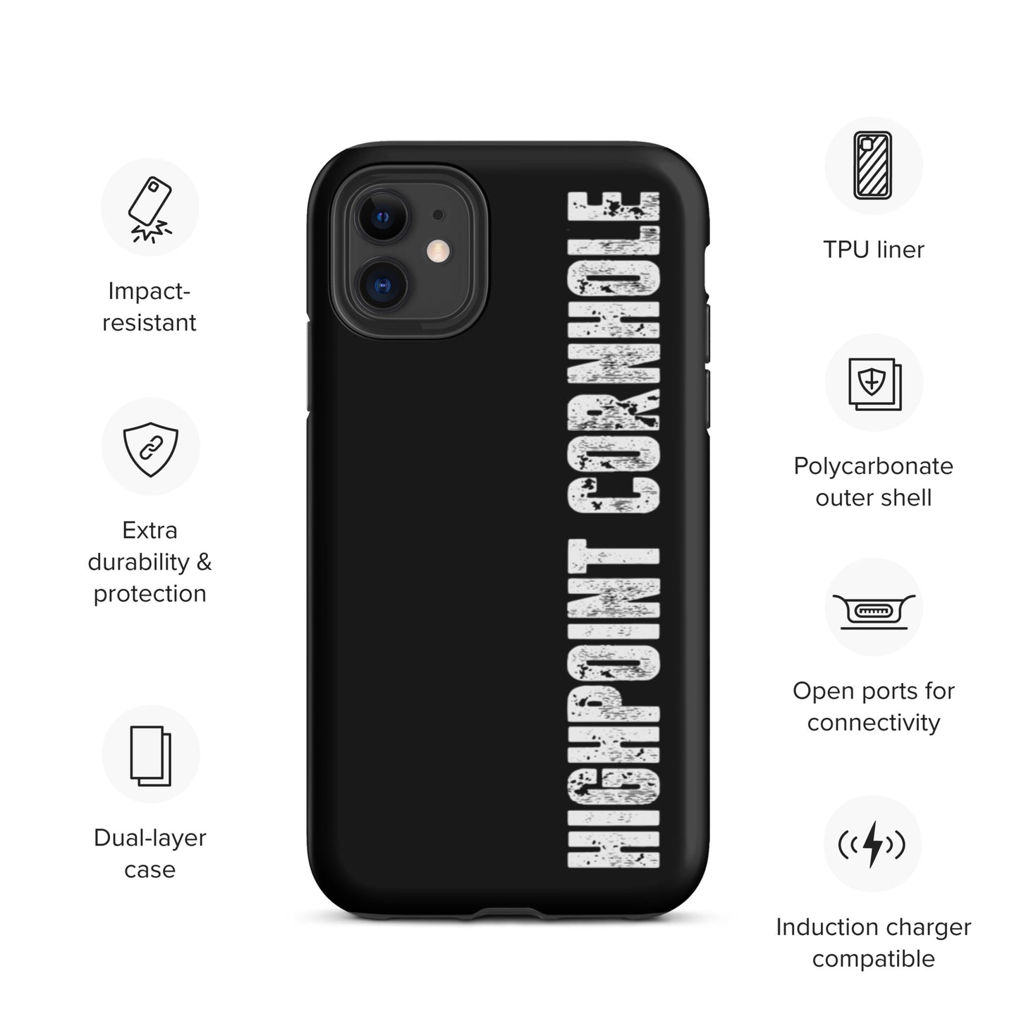 Highpoint Cornhole Tough iPhone case